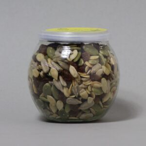 آجیل سالاد قوطی گرد