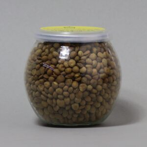 عدس بوداده قوطی گرد