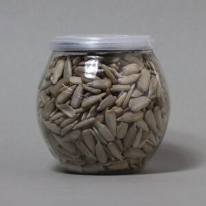 مغز تخمه گل افتاب قوطی گرد