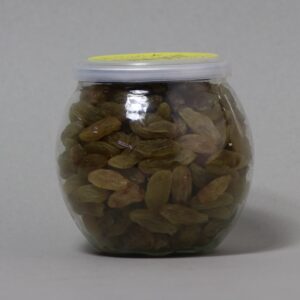 کشمش سبز ممتاز قوطی گرد
